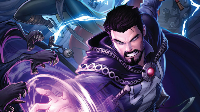 Обои картинки фото рисованное, комиксы, comics, doctor, strange