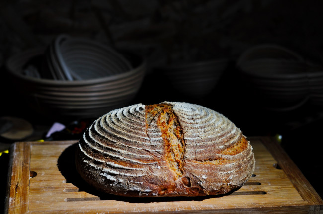 Обои картинки фото еда, хлеб,  выпечка, буханка