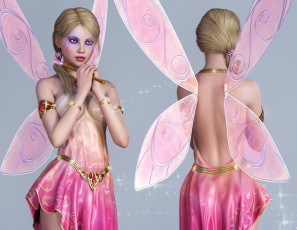 Картинка 3д+графика эльфы+ elves фон девушка взгляд