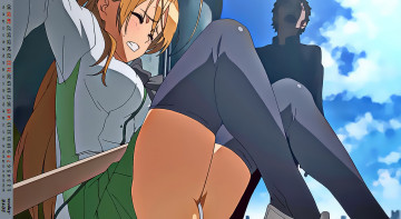 Картинка календари аниме девушка