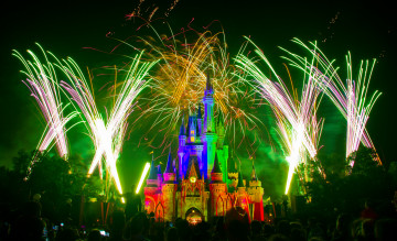 Картинка города диснейленд волшебство магия королевство