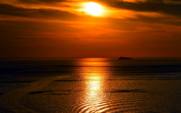 Картинка природа восходы закаты закат море
