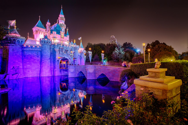 Обои картинки фото города, диснейленд, магия, волшебство, королевство