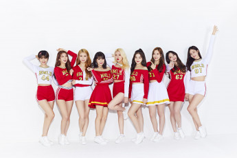 Картинка музыка momoland взгляд девушки k-pop фон