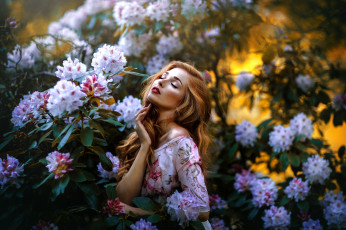 Картинка девушка девушки -unsort+ рыжеволосые+и+другие модель