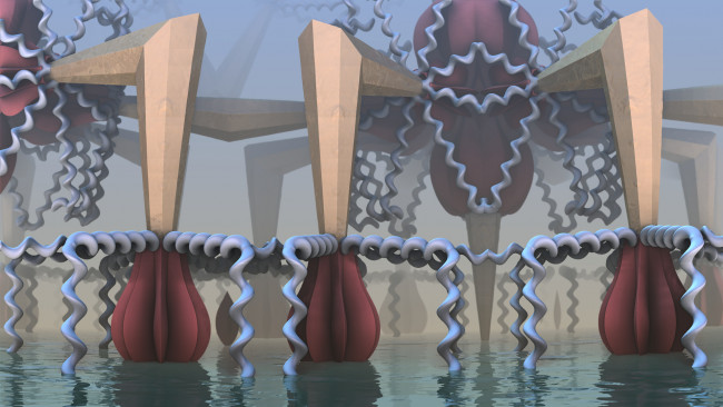 Обои картинки фото 3д графика, абстракция , abstract, цвет, фон, узор