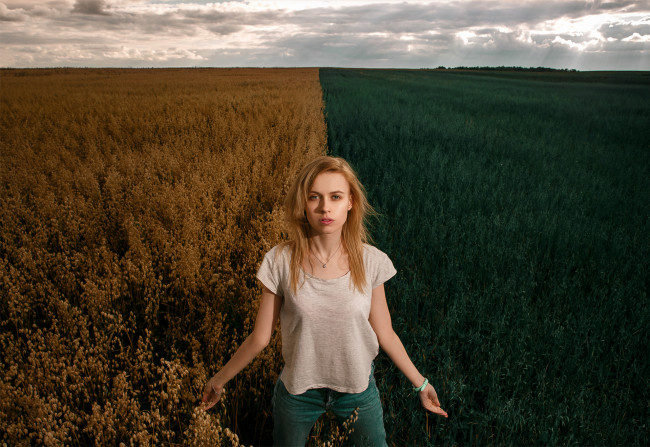 Обои картинки фото девушка, девушки, -unsort , блондинки,  светловолосые, модель, maria, amelina