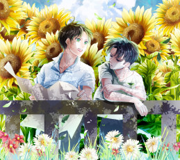 Картинка аниме shingeki+no+kyojin attack on titan