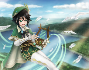 Картинка аниме genshin+impact genshin impact