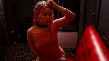 Картинка девушки -+рыжеволосые+и+разноцветные красивая девушка