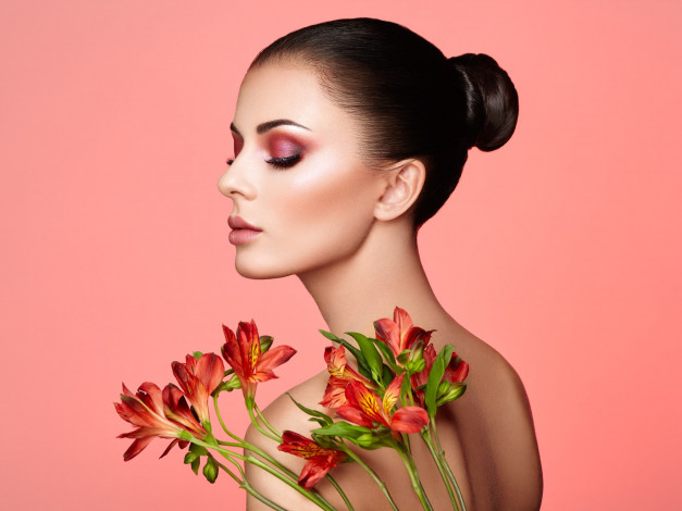 Обои картинки фото мадам, девушки, - лица,  портреты, девушка, красивая, супер, секси, няша, нежная, классная, модница, лапочка