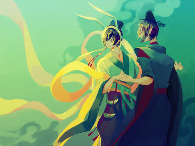 Обои картинки фото аниме, hoozuki no reitetsu, хладнокровный, ходзуки