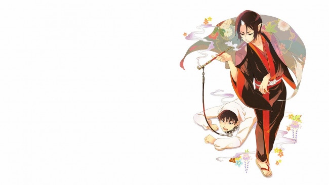 Обои картинки фото аниме, hoozuki no reitetsu, хладнокровный, ходзуки