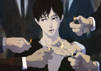 Картинка аниме yuri+on+ice юрий на льду