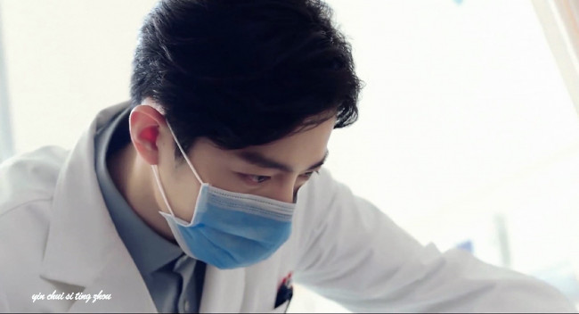 Обои картинки фото кино фильмы, the oath of love, гу, вэй, врач, маска