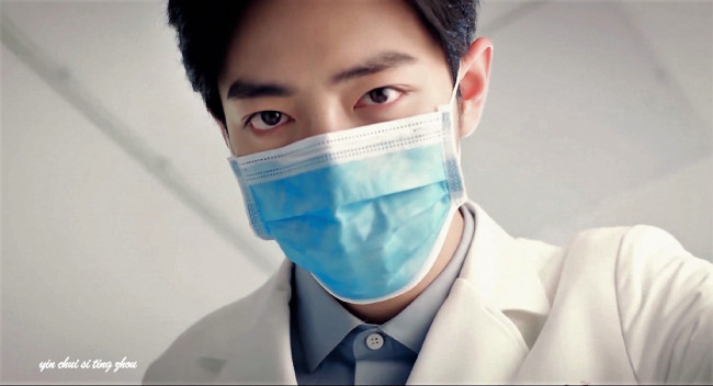 Обои картинки фото кино фильмы, the oath of love, гу, вэй, врач, маска