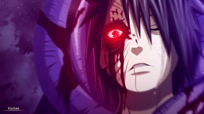 Обои картинки фото аниме, naruto, учиха, обито