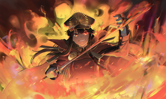 Обои картинки фото аниме, fate, stay night,  grand order,  apocrypha, судьба, великая, компания