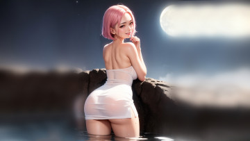 Картинка 3д+графика люди+ people красивая девушка