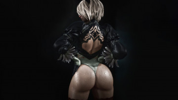 Картинка видео+игры nier +automata automata