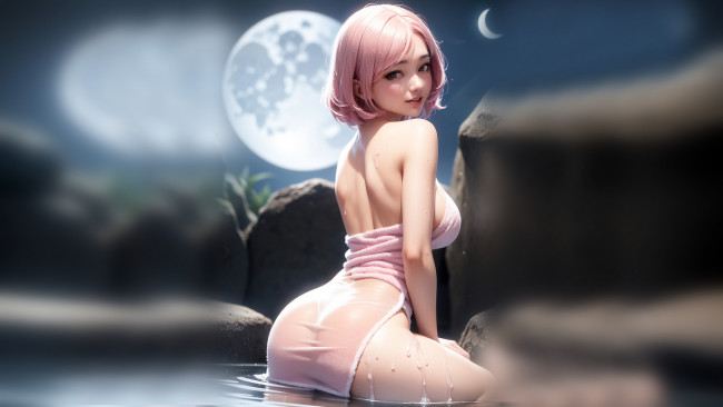 Обои картинки фото 3д графика, люди , people, красивая, девушка