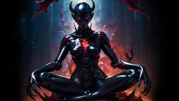 Картинка 3д+графика ужас+ horror нейросети графика нейроарт ai art нейронные сети рисунки нейро искусство нейрографика graphics neuroart neural networks drawings neuro neurography