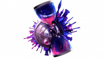 Картинка аниме unknown +другое+ девушка песочные часы