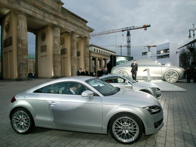 Обои картинки фото audi, tt, quattro, coupe, автомобили