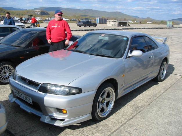 Обои картинки фото nissan, skyline, bncr33, автомобили, datsun