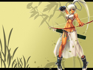 Картинка аниме weapon blood technology