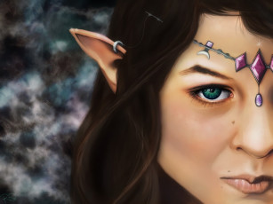 Картинка фэнтези эльфы