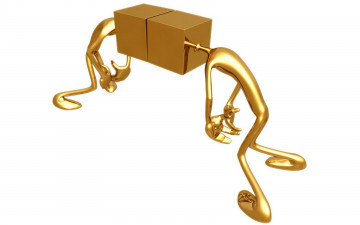 обоя 3д, графика, creatures, существа