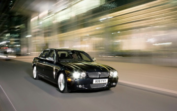 обоя jaguar, xj, portfolio, автомобили