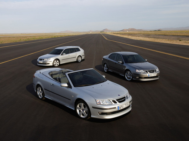 Обои картинки фото автомобили, saab