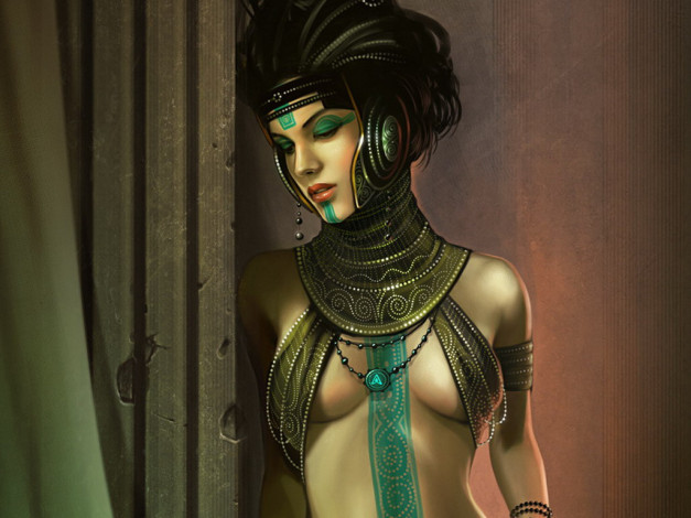 Обои картинки фото фэнтези, девушки