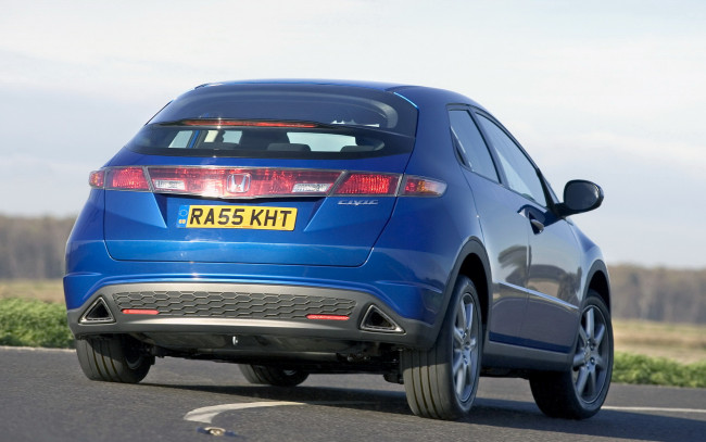 Обои картинки фото honda, civic, hatchback, автомобили