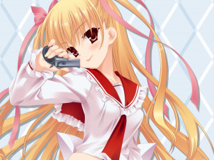 Картинка аниме aria the scarlet ammo