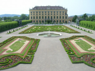 Картинка вена шённбрунн города австрия