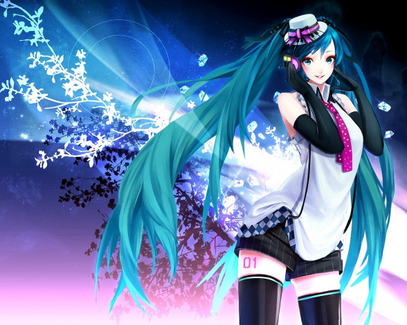Обои картинки фото аниме, vocaloid