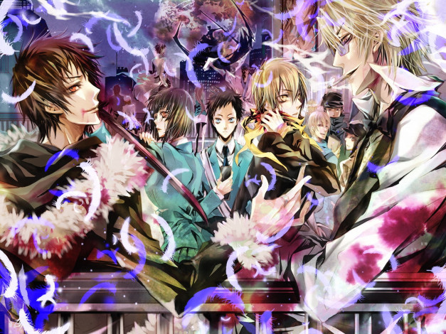 Обои картинки фото аниме, dyurarara