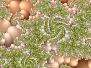 Картинка 3д графика fractal фракталы цвета фон узор