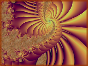 Картинка 3д графика fractal фракталы фон цвета узор