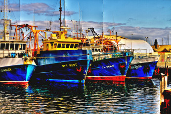 Картинка корабли порты причалы рыболовные суда