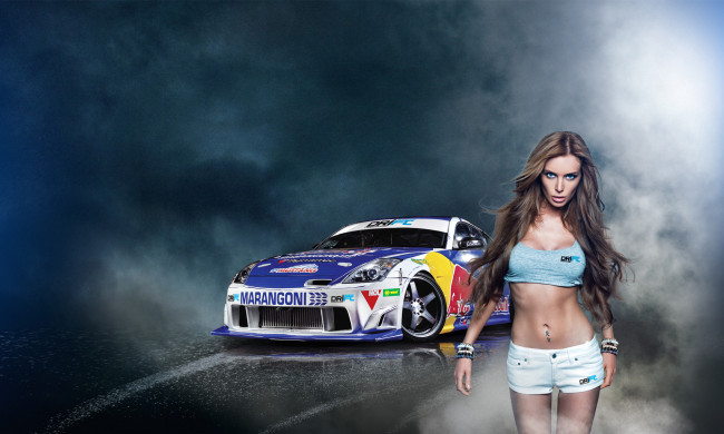 Обои картинки фото автомобили, авто, девушками, лилия, кулик