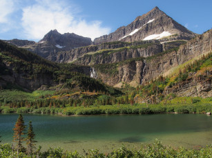 Картинка природа реки озера сша штат монтана