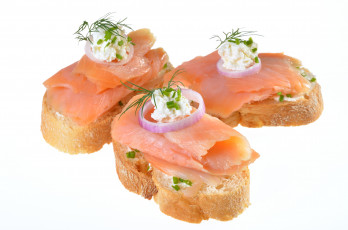 Картинка еда бутерброды гамбургеры канапе лосось рыба бутерброд