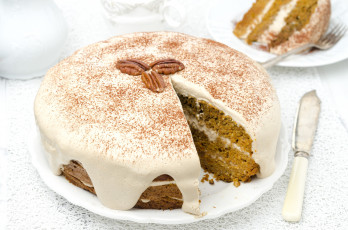 Картинка еда пирожные кексы печенье орехи пирог