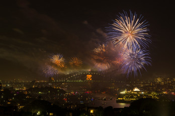Картинка города сидней австралия праздник