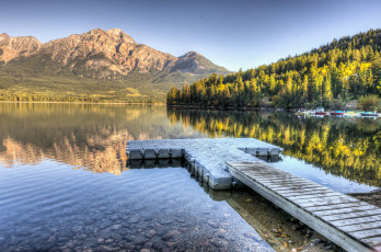 Картинка природа реки озера канада