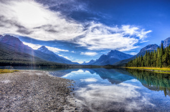 Картинка природа реки озера канада